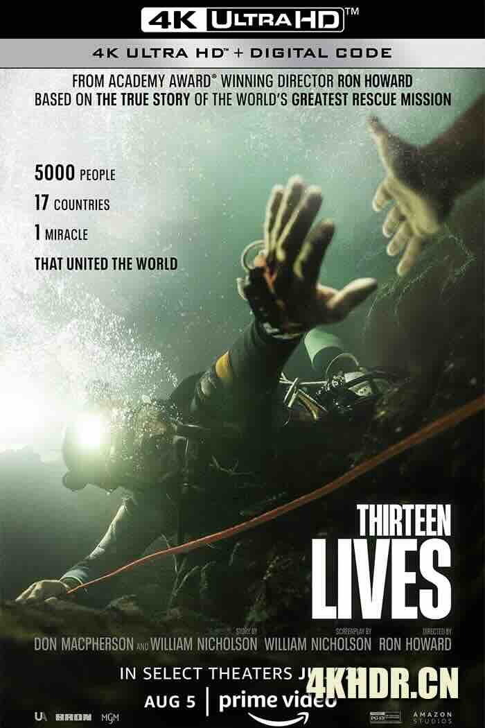 十三条命 Thirteen Lives 2022 13条命 [美国/加拿大/英国] 8.5