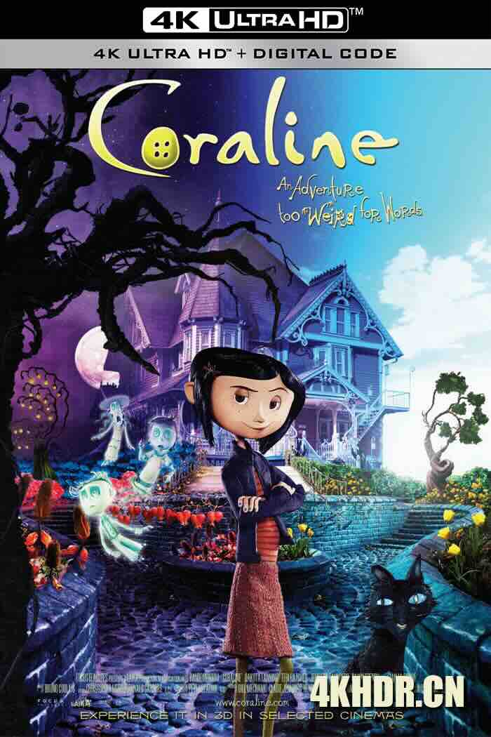 鬼妈妈 Coraline 2009 怪诞随意门(港)/第十四道门(台)/卡罗琳 [美国] 8.4