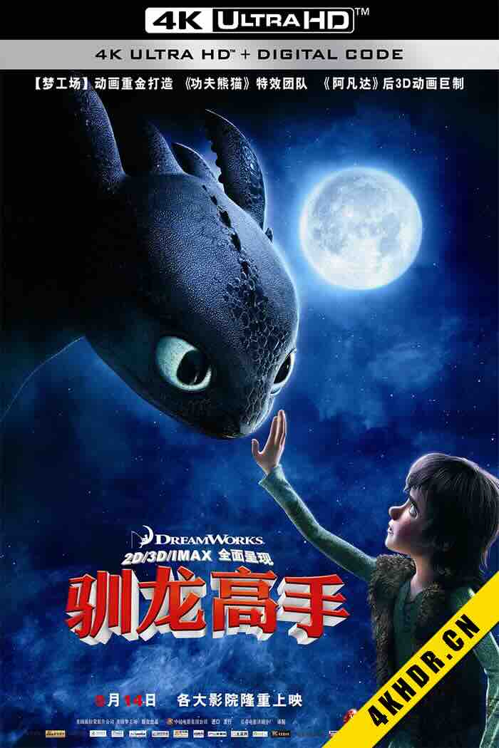 驯龙高手1-2 How to Train Your Dragon 2010 美国 8.8