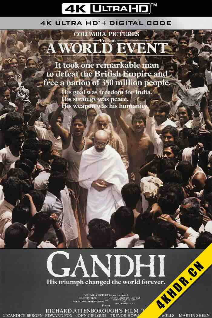 甘地传 Gandhi 1982 英国/印度/美国 8.5